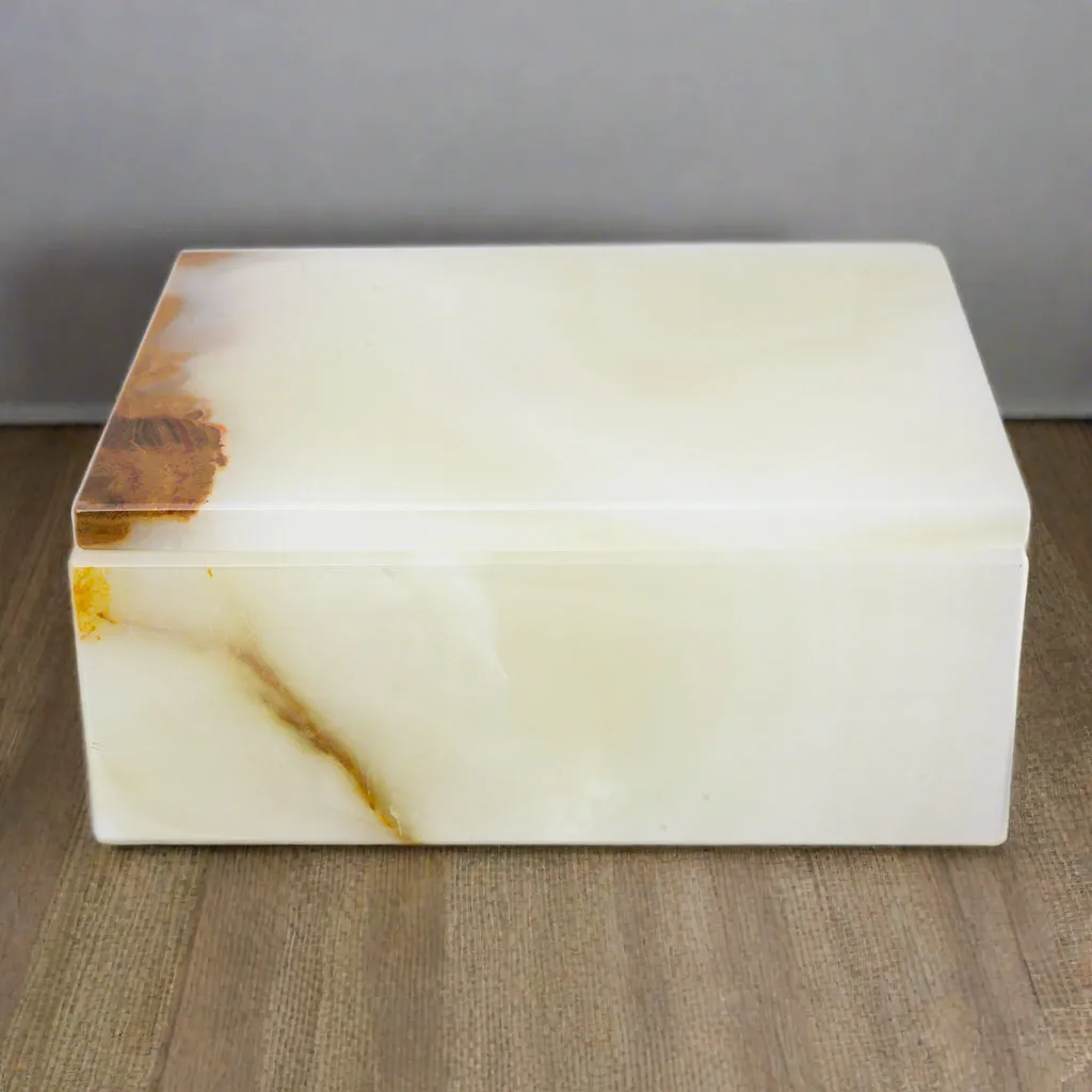 Tranquil Hues Marble Keepsake Cremation Box