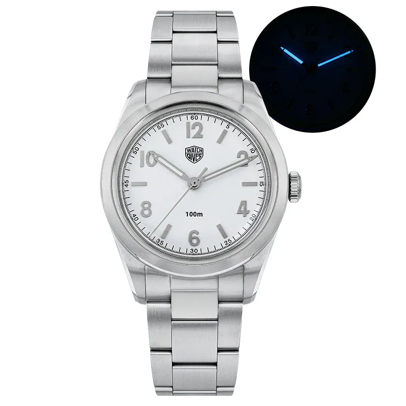 Watchdives 36mm Retro VH31 Men Watch Collection