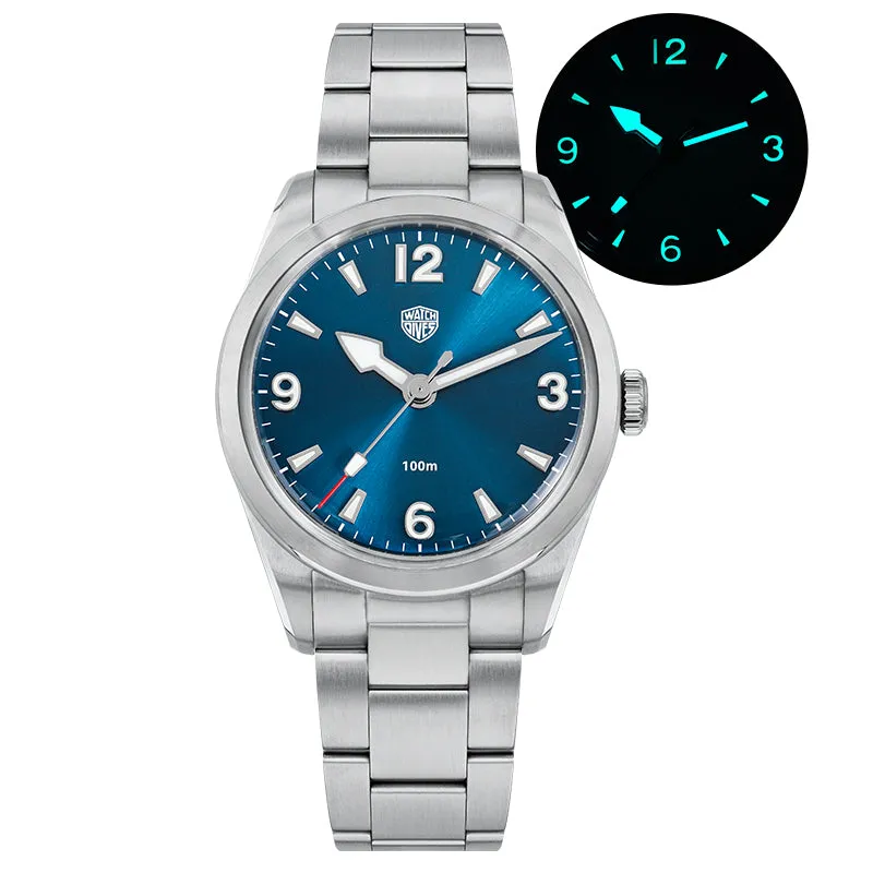 Watchdives 36mm Retro VH31 Men Watch Collection