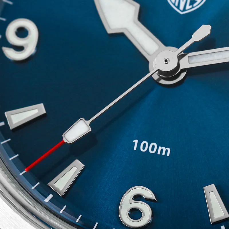 Watchdives 36mm Retro VH31 Men Watch Collection