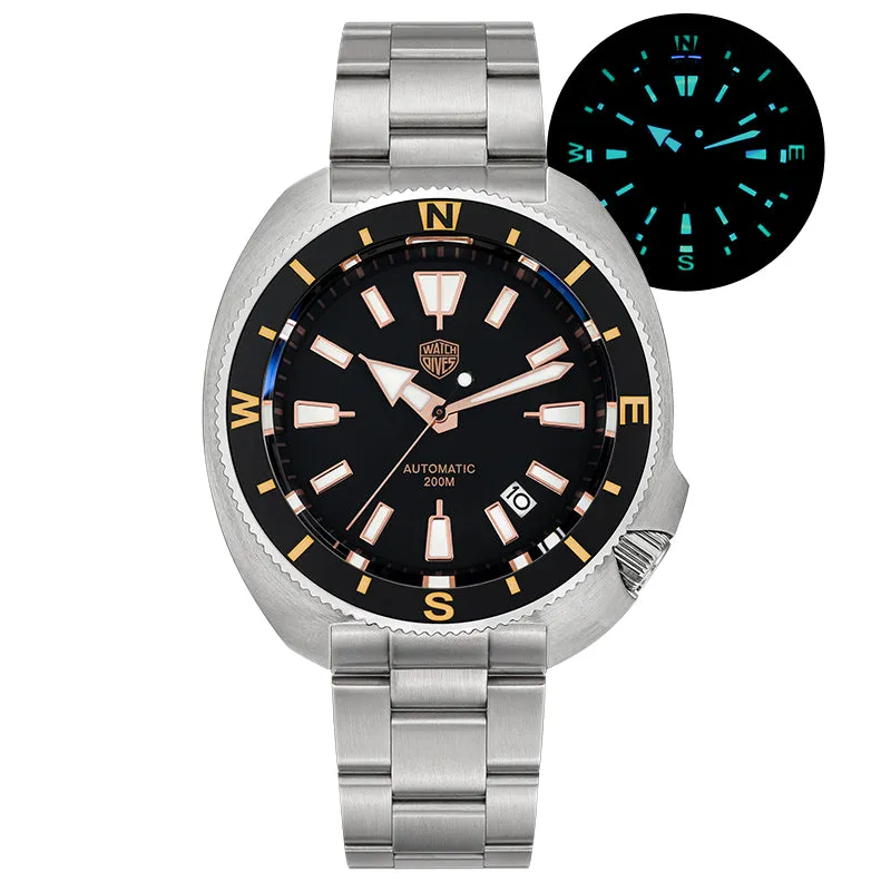 Watchdives Land Tortoisen WD6105 Dive Watch