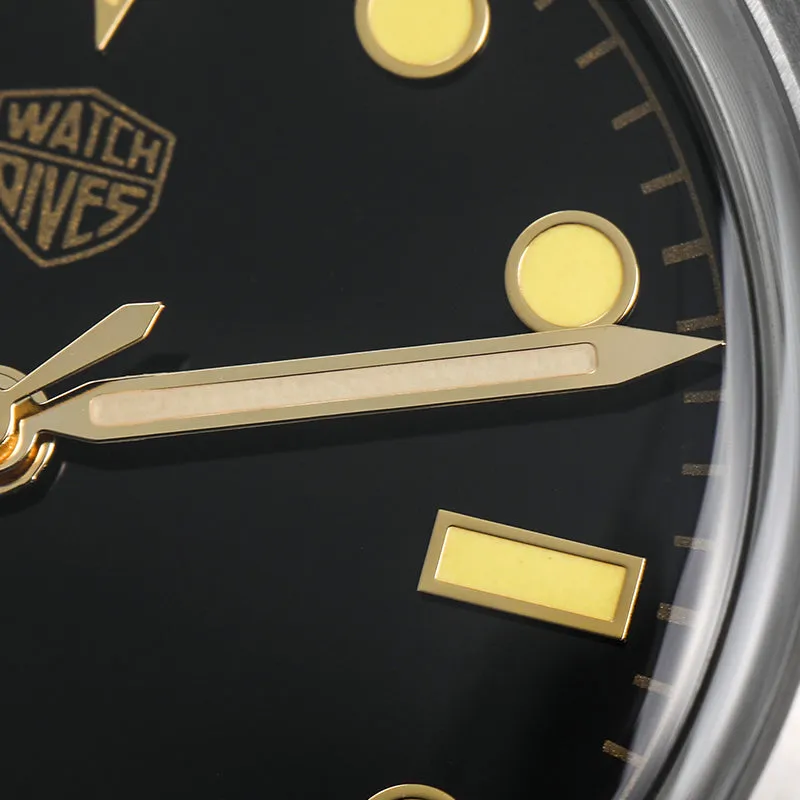 Watchdives Retro Sub 36mm VH31 Men Watch