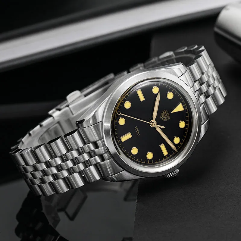 Watchdives Retro Sub 36mm VH31 Men Watch