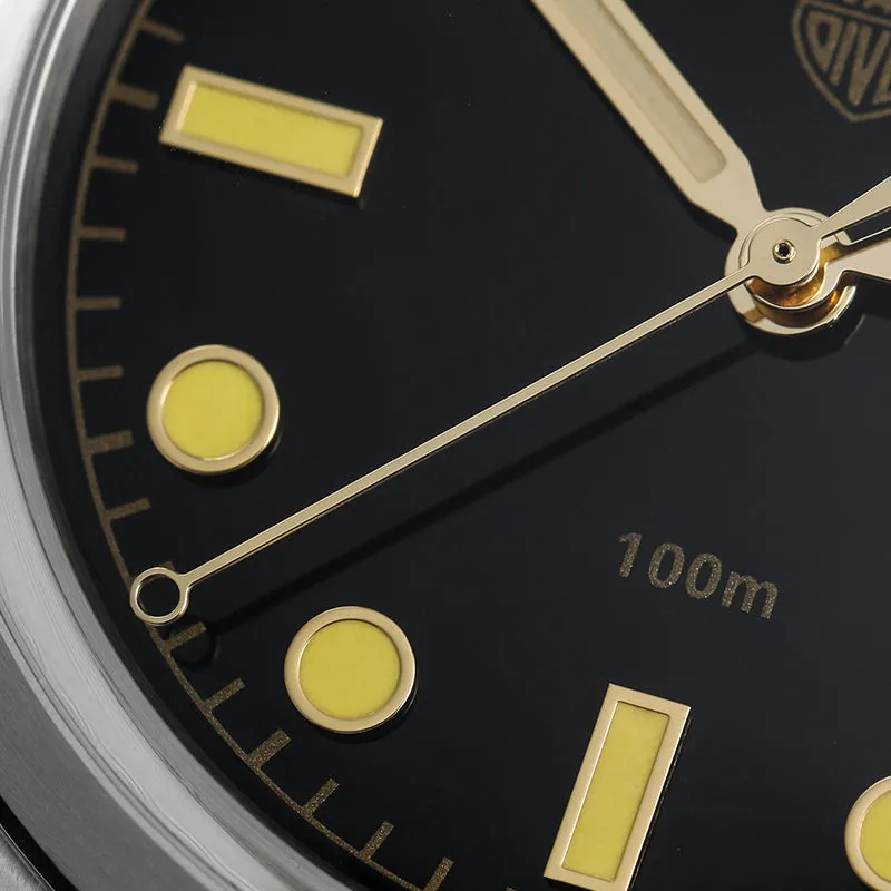 Watchdives Retro Sub 36mm VH31 Men Watch