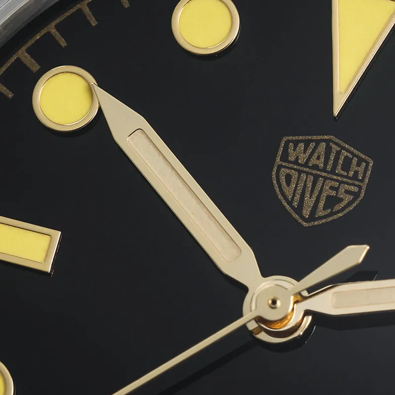 Watchdives Retro Sub 36mm VH31 Men Watch