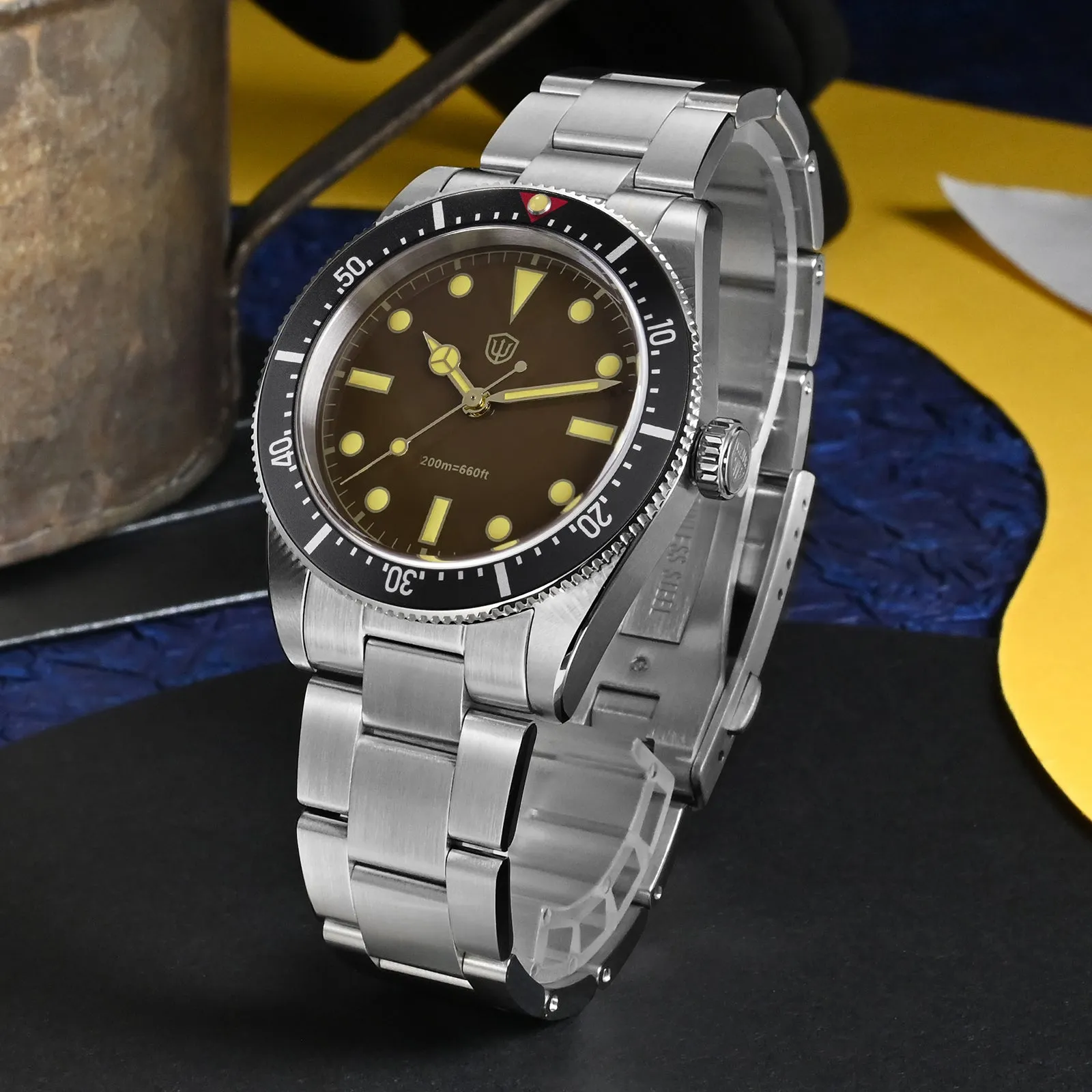 ★WeeklyDeal★Watchdives WD7922 37mm VH31 Watch