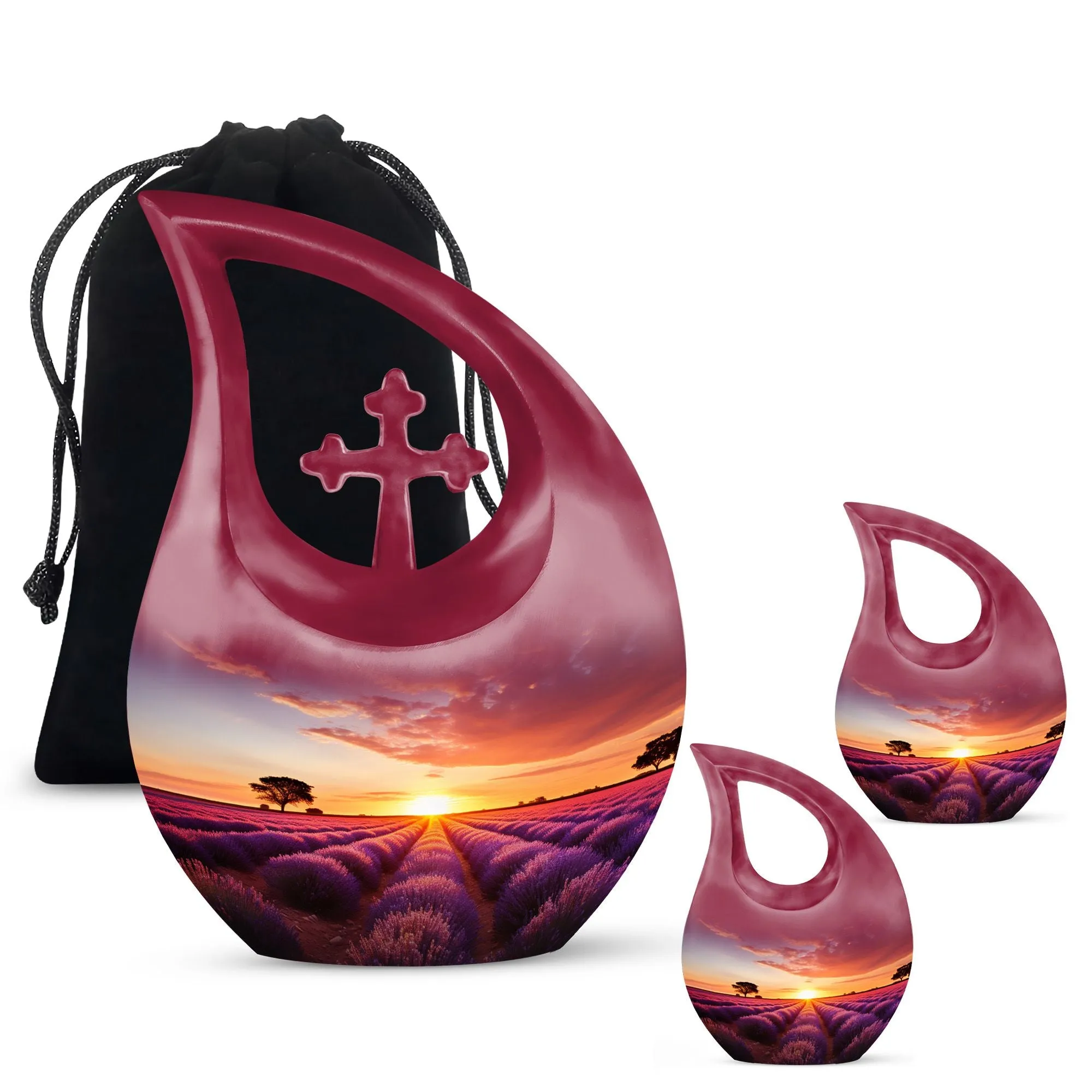 Wilderness Commemoration: Elegant Wilderness Urn and Cremation Vault for Cherished Memories