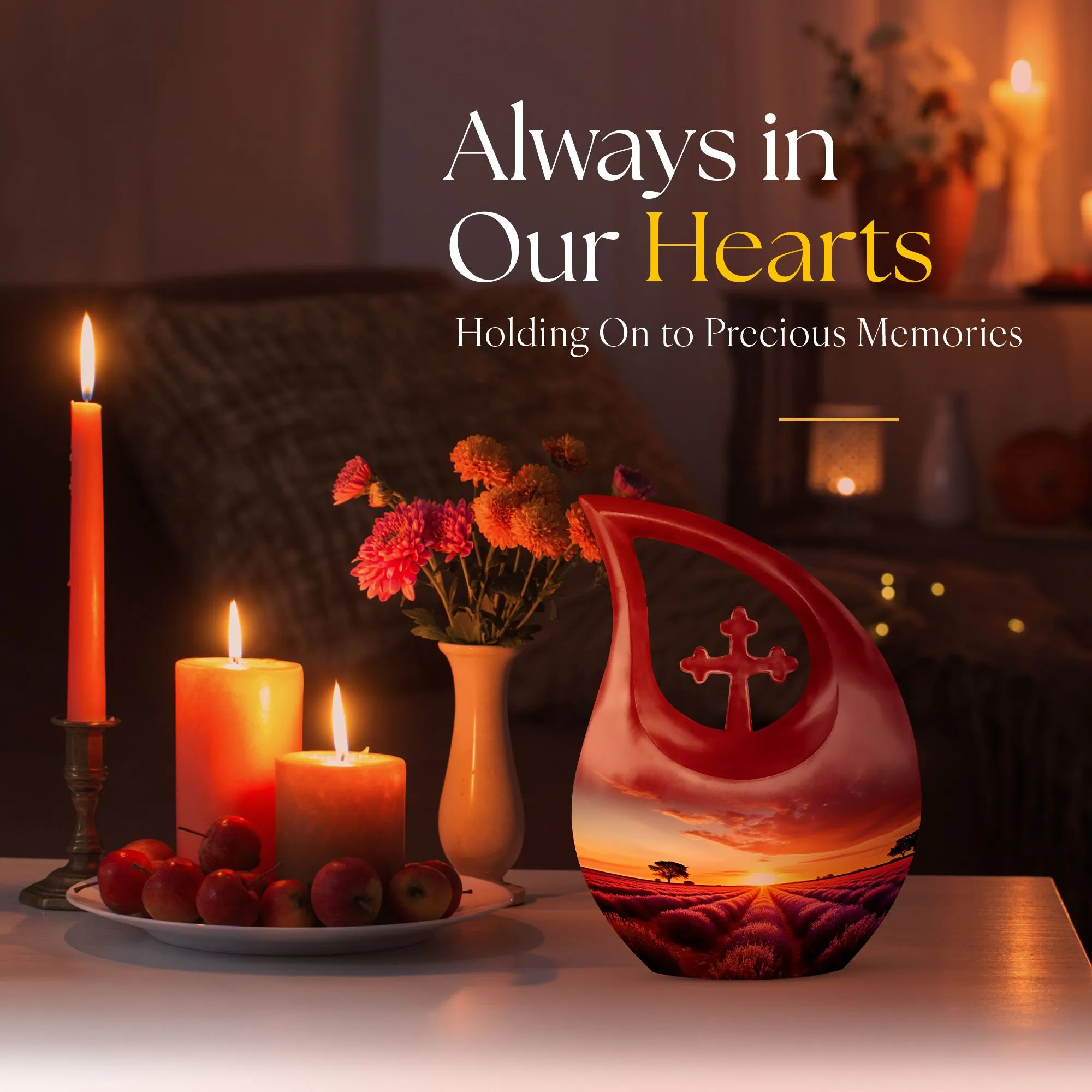 Wilderness Commemoration: Elegant Wilderness Urn and Cremation Vault for Cherished Memories