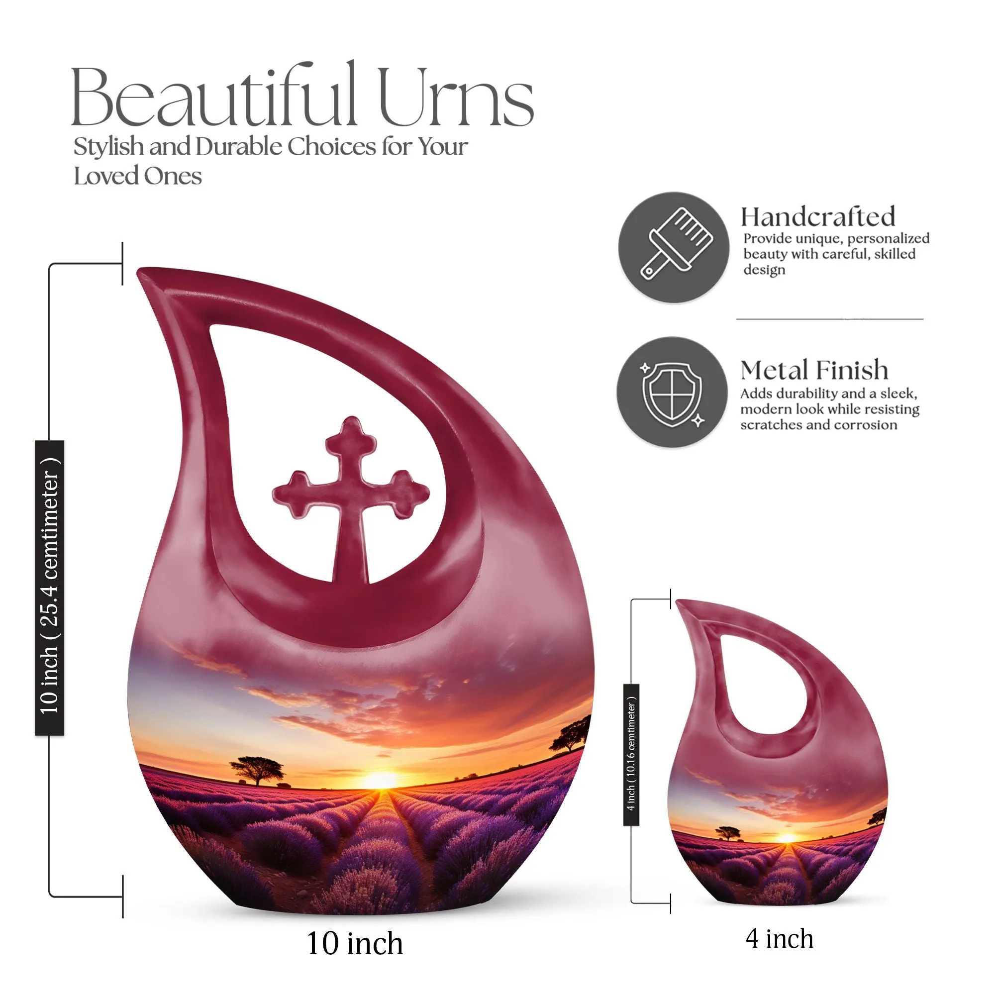 Wilderness Commemoration: Elegant Wilderness Urn and Cremation Vault for Cherished Memories