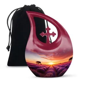 Wilderness Commemoration: Elegant Wilderness Urn and Cremation Vault for Cherished Memories