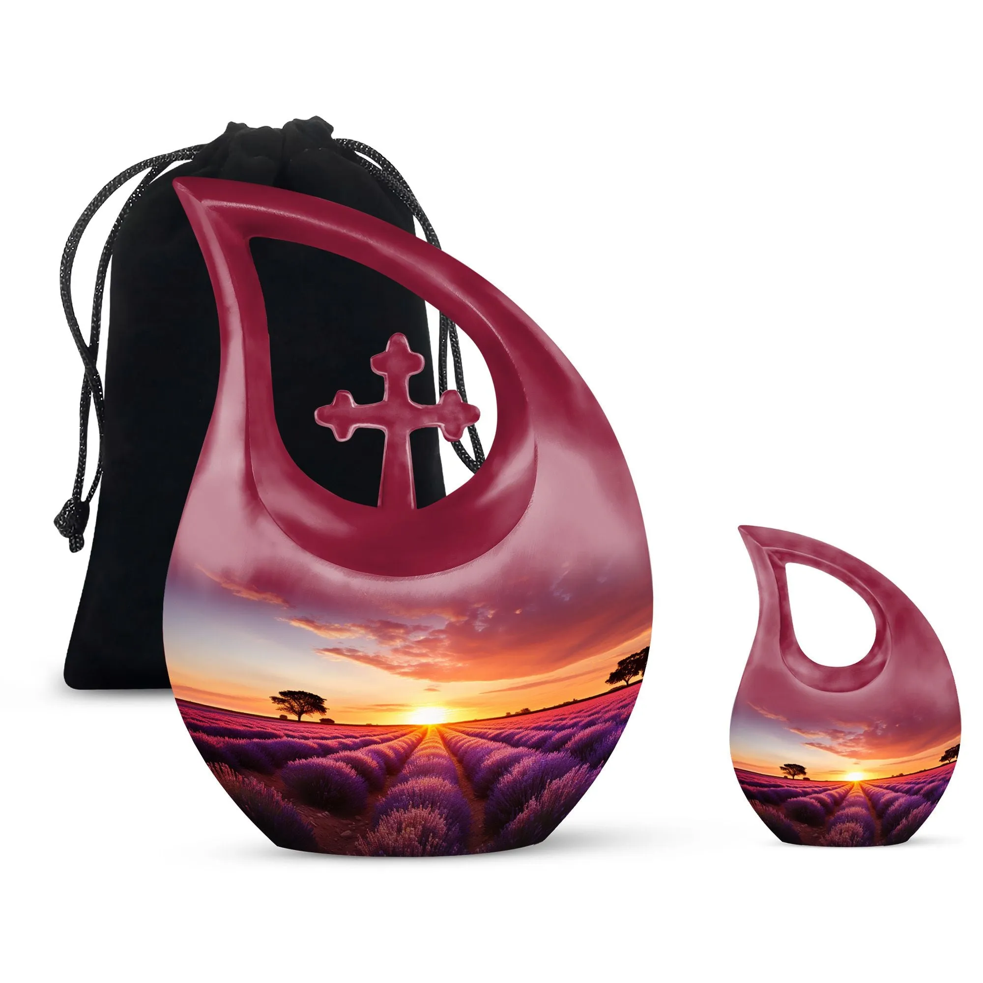 Wilderness Commemoration: Elegant Wilderness Urn and Cremation Vault for Cherished Memories
