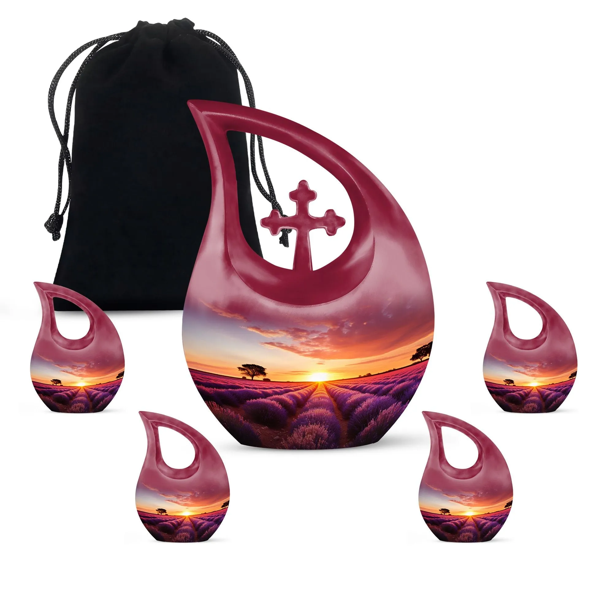 Wilderness Commemoration: Elegant Wilderness Urn and Cremation Vault for Cherished Memories