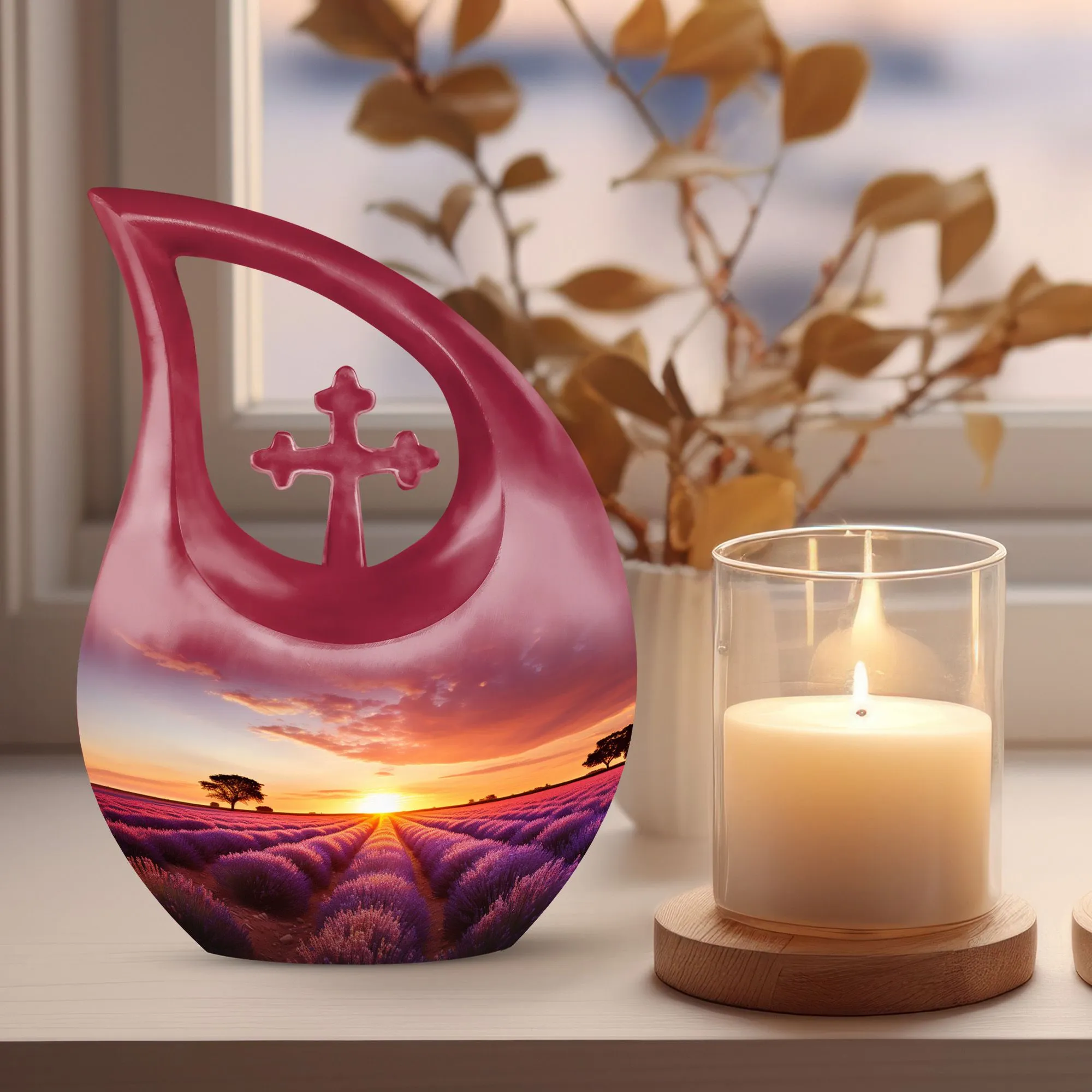 Wilderness Commemoration: Elegant Wilderness Urn and Cremation Vault for Cherished Memories