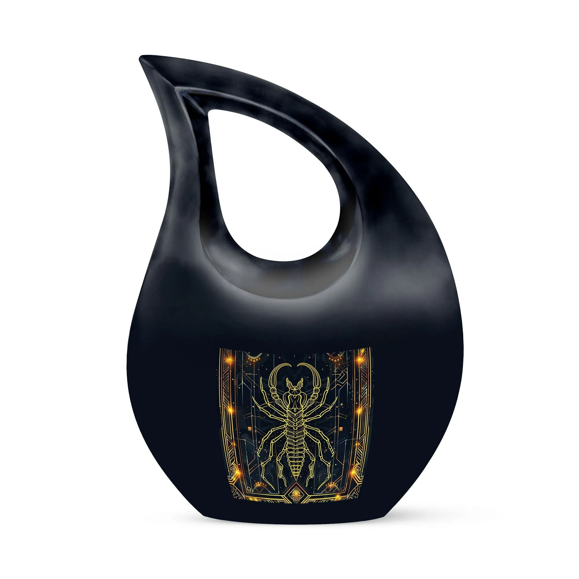 Zodiac Mini Cross Drop - Memorial Urn for Lasting Memories