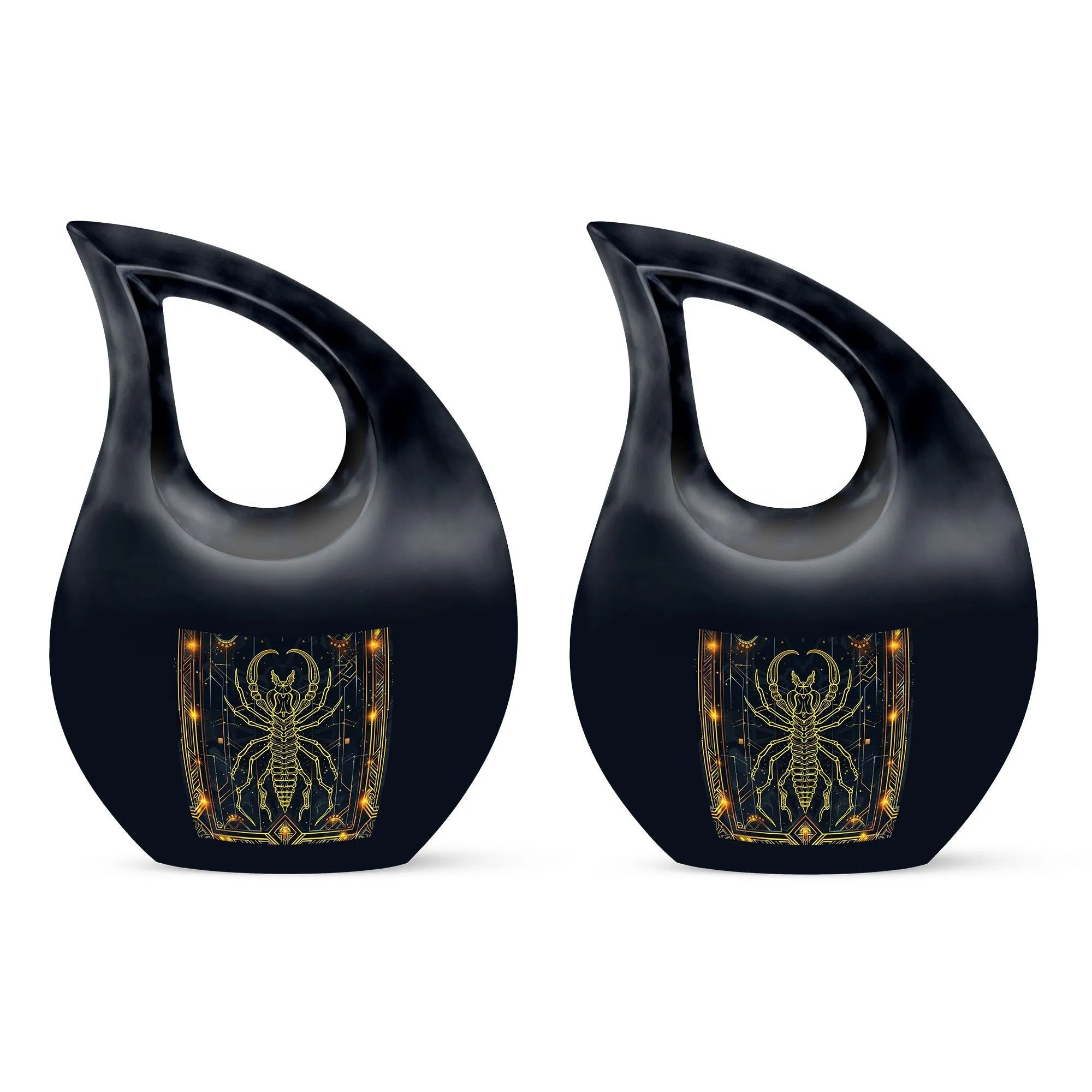 Zodiac Mini Cross Drop - Memorial Urn for Lasting Memories
